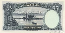 5 Pounds NOUVELLE-ZÉLANDE  1967 P.160c SPL+