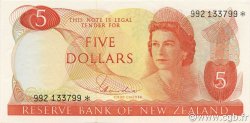 5 Dollars Remplacement NOUVELLE-ZÉLANDE  1977 P.165d* NEUF