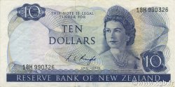 10 Dollars NOUVELLE-ZÉLANDE  1975 P.166c TTB+