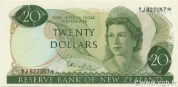 20 Dollars Remplacement NOUVELLE-ZÉLANDE  1977 P.167d* NEUF