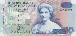 10 Dollars NOUVELLE-ZÉLANDE  1992 P.178a NEUF
