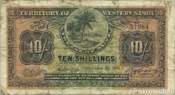10 Shillings SAMOA  1953 P.07c B
