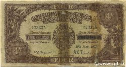 4 Shillings TONGA  1939 P.05b AB