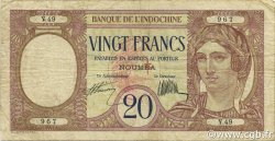 20 Francs NEW HEBRIDES  1941 P.06