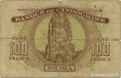 100 Francs NEW HEBRIDES  1943 P.11 VG
