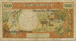 1000 Francs NOUVELLES HÉBRIDES  1975 P.20b B+