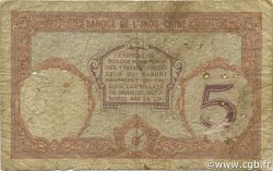 5 Francs TAHITI  1936 P.11c AB