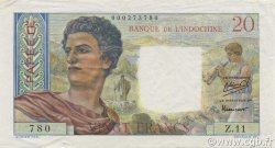 20 Francs TAHITI  1951 P.21a