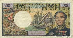 5000 Francs TAHITI  1971 P.28a TTB