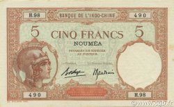 5 Francs NOUVELLE CALÉDONIE  1936 P.36b pr.NEUF