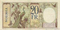 20 Francs NOUVELLE CALÉDONIE  1936 P.37b SUP