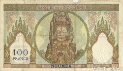 100 Francs NOUVELLE CALÉDONIE  1957 P.42d TB+