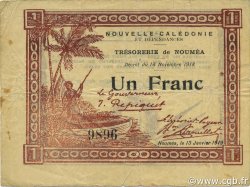 1 Franc NOUVELLE CALÉDONIE  1919 P.31 TTB