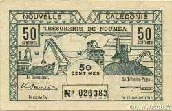 50 Centimes NOUVELLE CALÉDONIE  1942 P.51 TTB