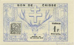 1 Franc NOUVELLE CALÉDONIE  1943 P.55a SPL