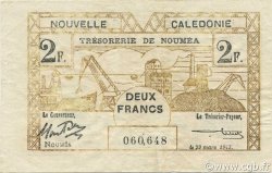 2 Francs NOUVELLE CALÉDONIE  1943 P.56a TTB