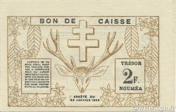 2 Francs NOUVELLE CALÉDONIE  1943 P.56a pr.NEUF