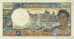 500 Francs NOUVELLE CALÉDONIE 1970 P.60a