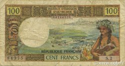 100 Francs NOUVELLE CALÉDONIE  1972 P.63b B+