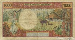 1000 Francs NOUVELLE CALÉDONIE  1971 P.64a TB
