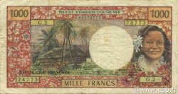 1000 Francs NOUVELLE CALÉDONIE  1971 P.64a TB à TTB