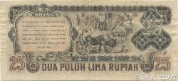 25 Rupiah INDONÉSIE  1947 P.023 pr.TTB