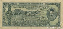 25 Rupiah INDONÉSIE  1947 P.027 TTB