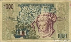 1000 Rupiah INDONÉSIE  1952 P.048 TTB+