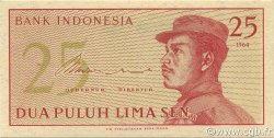 25 Sen INDONESIA  1964 P.093a UNC