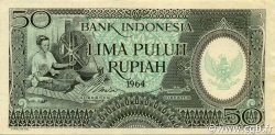 50 Rupiah INDONESIA  1964 P.096 UNC