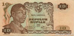 10 Rupiah INDONÉSIE  1968 P.105a TTB