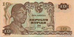 10 Rupiah INDONÉSIE  1968 P.105a SUP