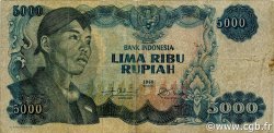 5000 Rupiah INDONÉSIE  1968 P.111a TB