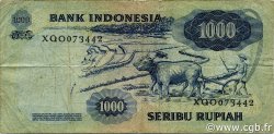 1000 Rupiah INDONÉSIE  1975 P.113a TB