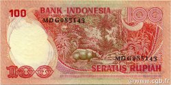 100 Rupiah INDONESIEN  1977 P.116 ST