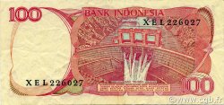 100 Rupiah INDONESIA  1984 P.122a VF - XF