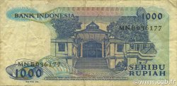 1000 Rupiah INDONÉSIE  1987 P.124a TTB