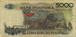 5000 Rupiah INDONÉSIE  1994 P.130c TB
