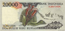 20000 Rupiah INDONÉSIE  1994 P.132c TTB+