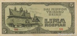 5 Rupiah INDONÉSIE  1948 P.- pr.NEUF