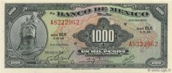 1000 Pesos MEXIQUE  1972 P.052p NEUF