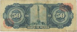 50 Pesos MEXIQUE  1963 P.049o B