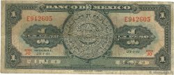 1 Peso MEXIQUE  1961 P.059g B