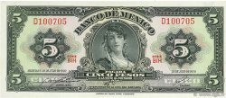 5 Pesos MEXIQUE  1970 P.060k