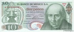 10 Pesos MEXICO  1969 P.063a