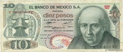 10 Pesos MEXIQUE  1972 P.063e TB