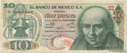 10 Pesos MEXIQUE  1975 P.063h B+