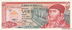20 Pesos MEXIQUE  1976 P.064c TTB