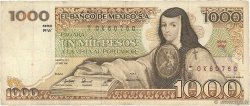 1000 Pesos MEXIQUE  1981 P.076b TB