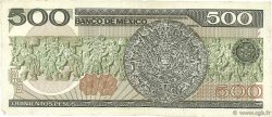 500 Pesos MEXIQUE  1984 P.079b TTB